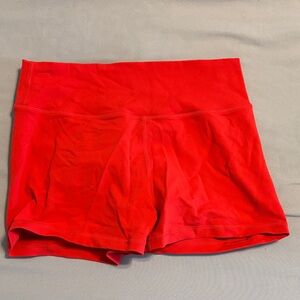 Women's Red Shorts